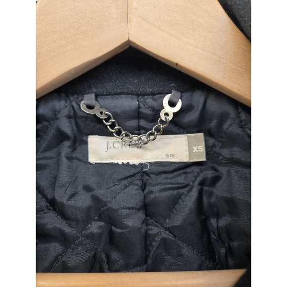 J. Crew Wool Blend Pea Coat Thinsulate Lined Womens XS  Double Breasted - Picture 3 of 11